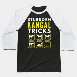 Stubborn Kangal Tricks - Dog Training Baseball T-Shirt